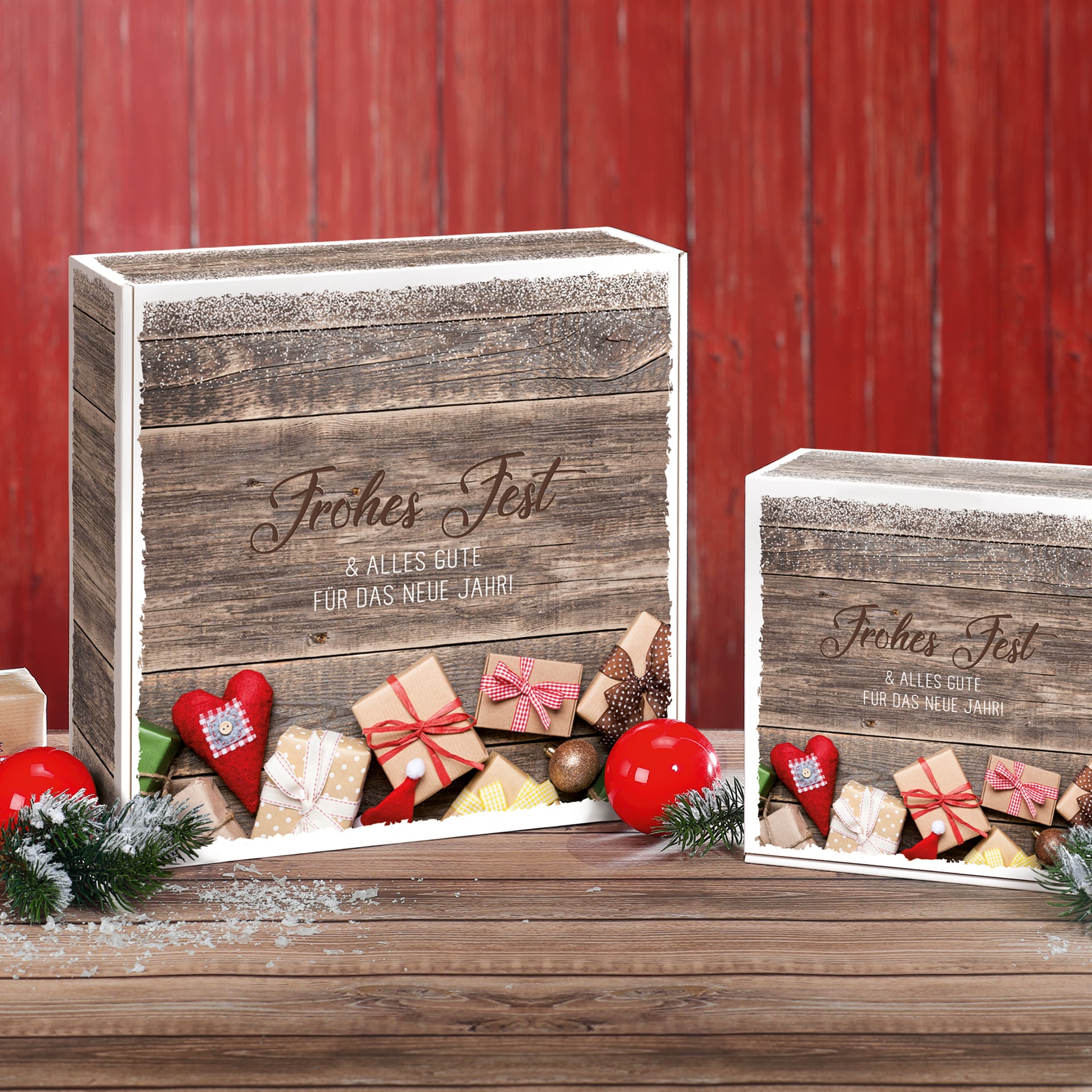 Geschenkbox - Weihnachtswünsche - klein