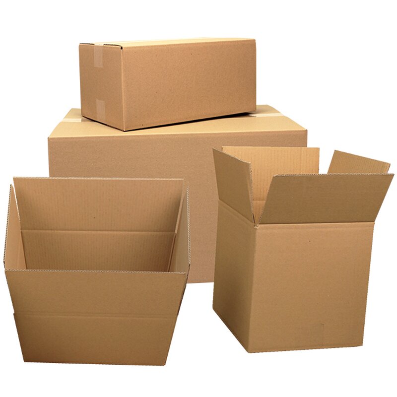 Faltkartons ab 500 mm Länge, 1-wellig