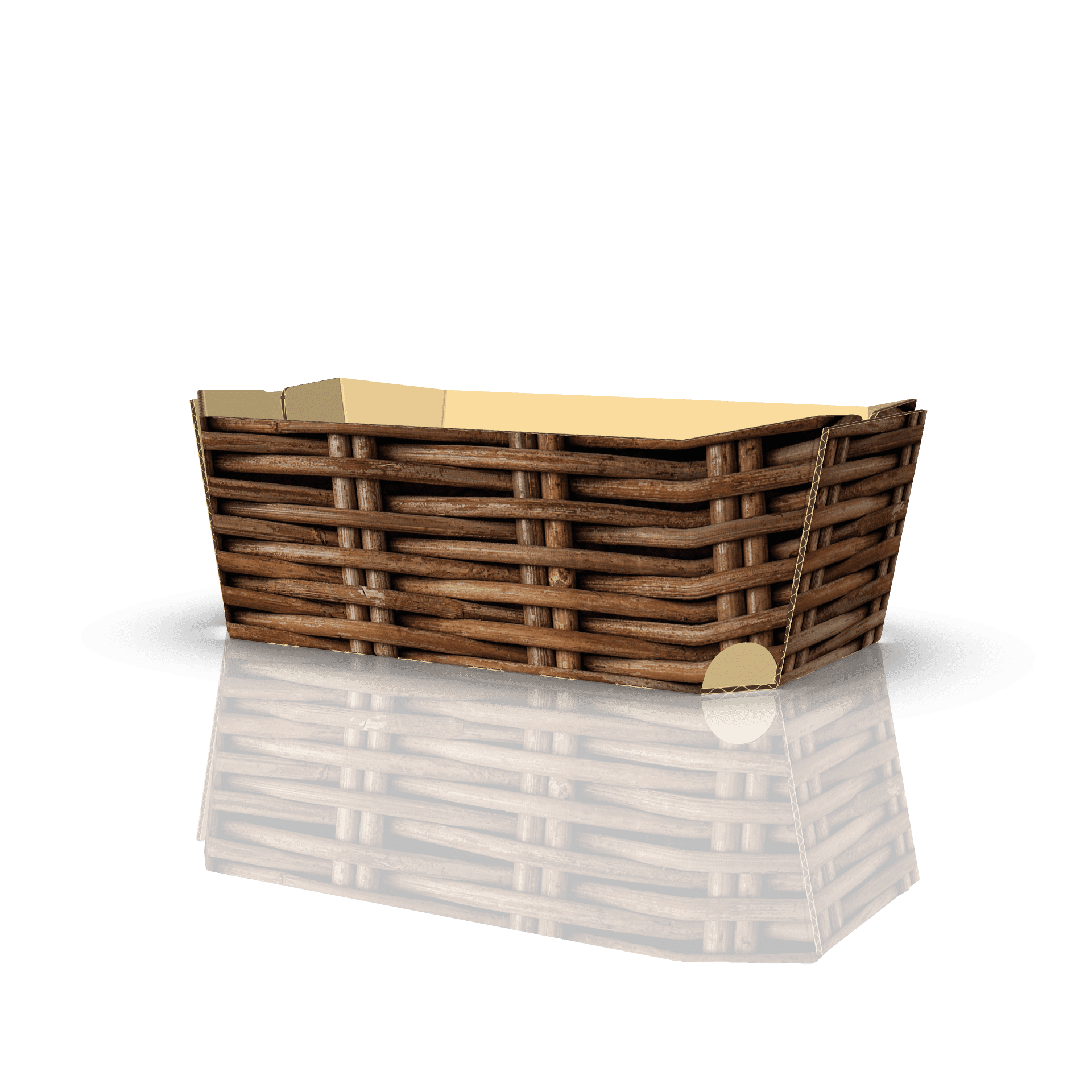 Obstschale Flechtkorb 500g