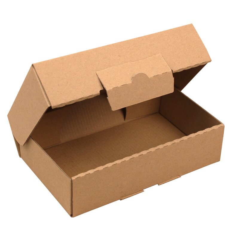 500 Maxibrief Kartons MB1 Braun 160 X110 X 50 Mm Schachtel DHL