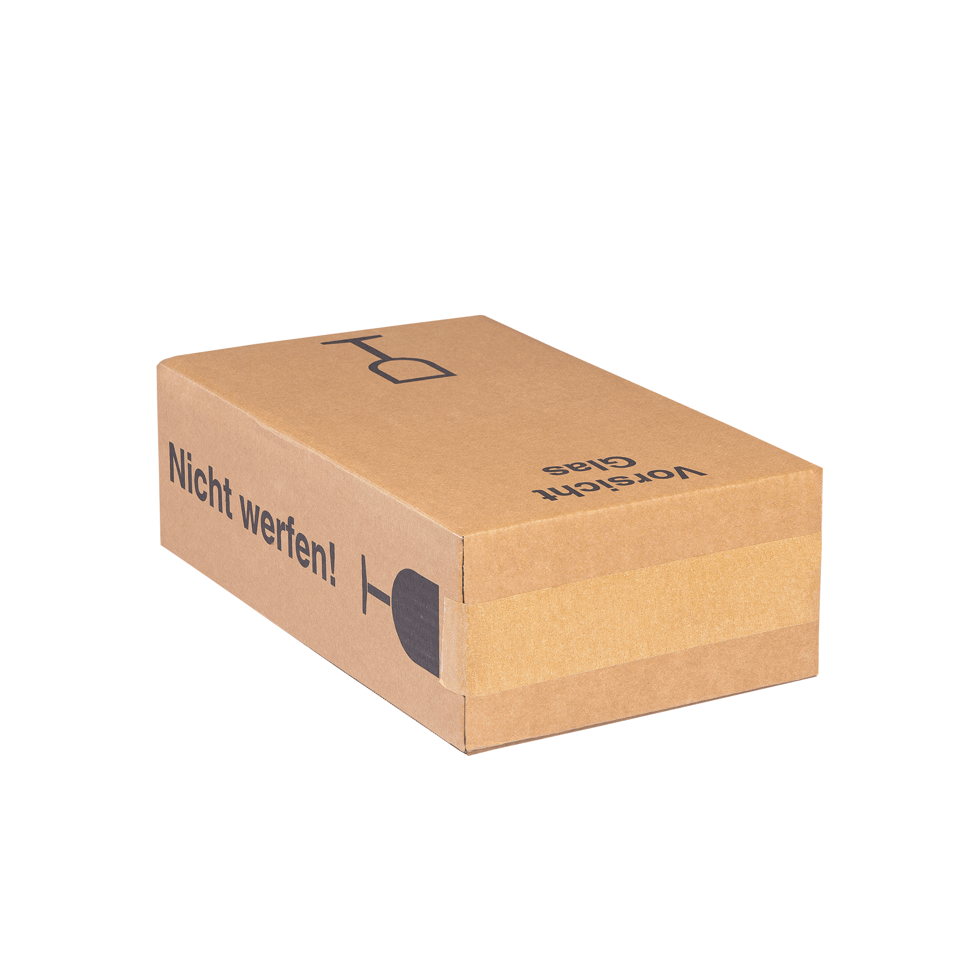 Versandkarton für den Präsentkarton Champagner  - 2 x 0,75 l