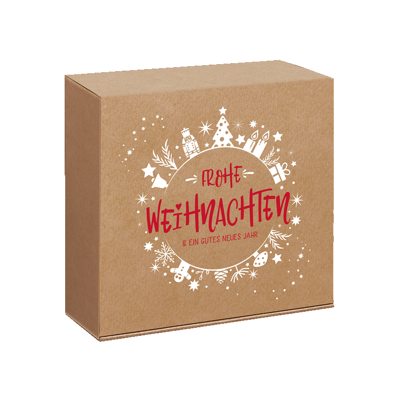 Geschenkbox - Christmas Joy - mittel