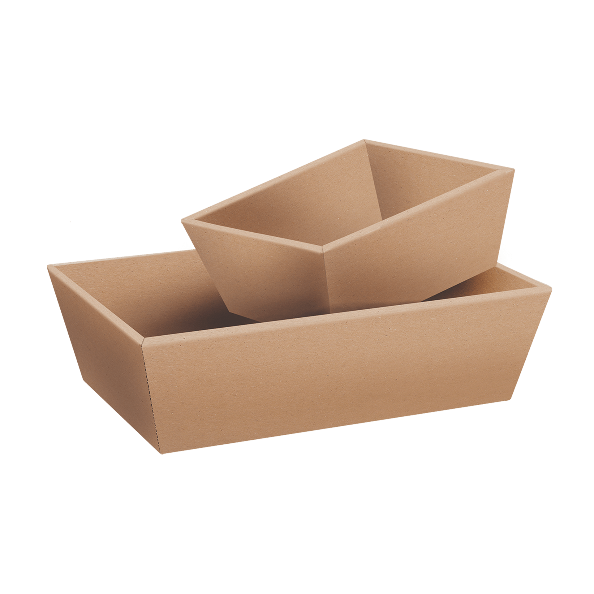 Präsentkorb viereckig - Ecoline Natura - mittel