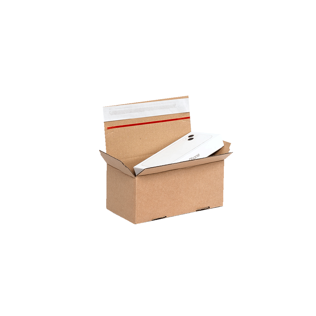 Blitzkarton braun 200x110x90mm Produkt mit Inhalt