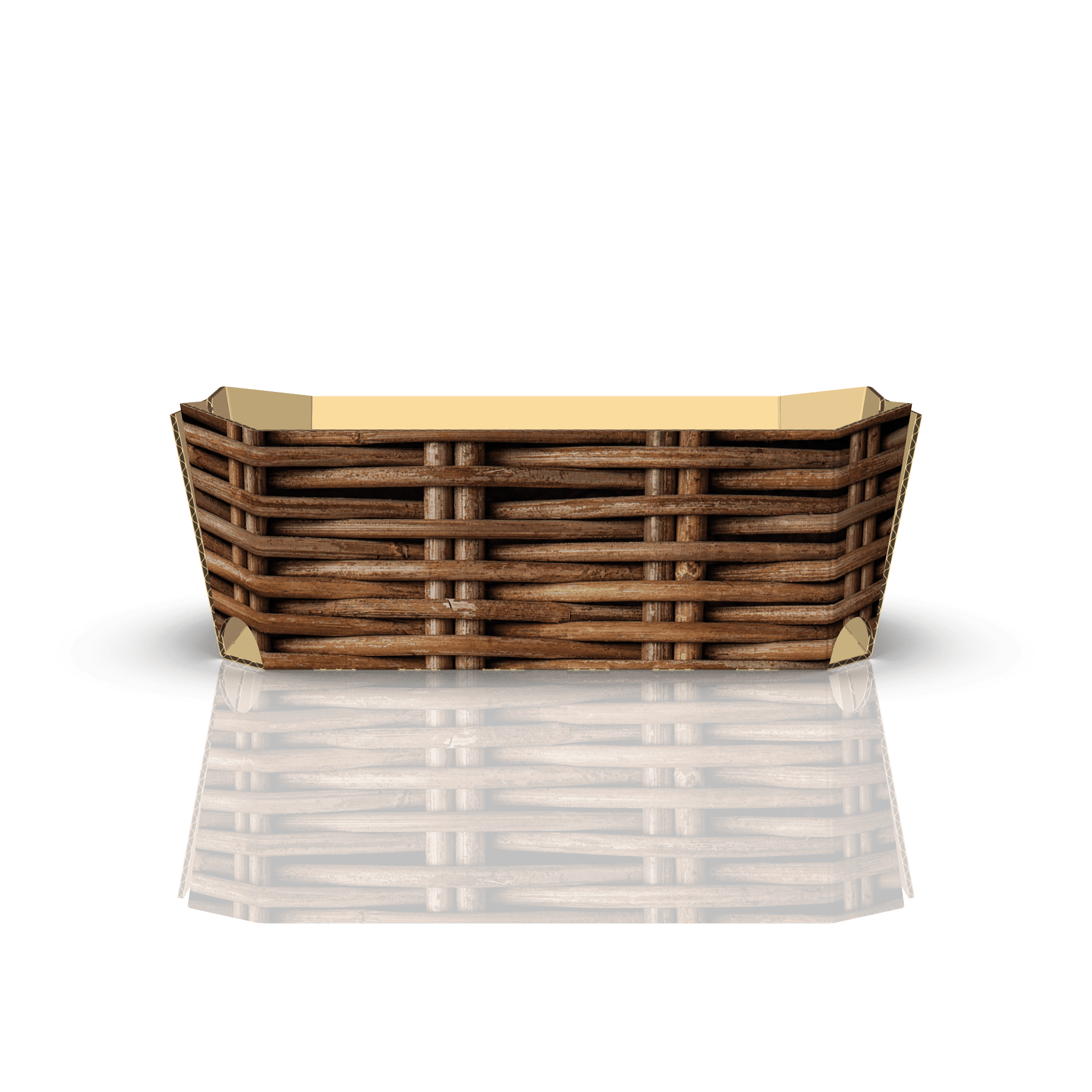 Obstschale Flechtkorb 500g