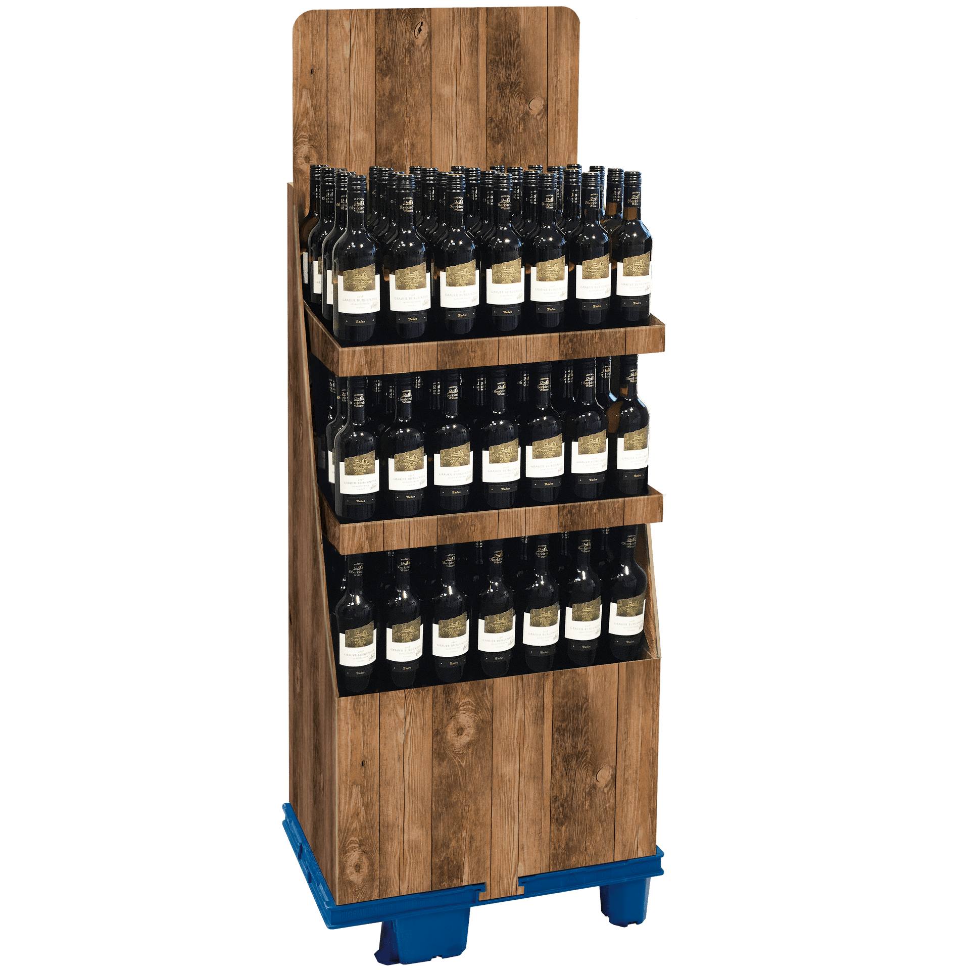 Manteldisplay - Vintage - 3 Etagen