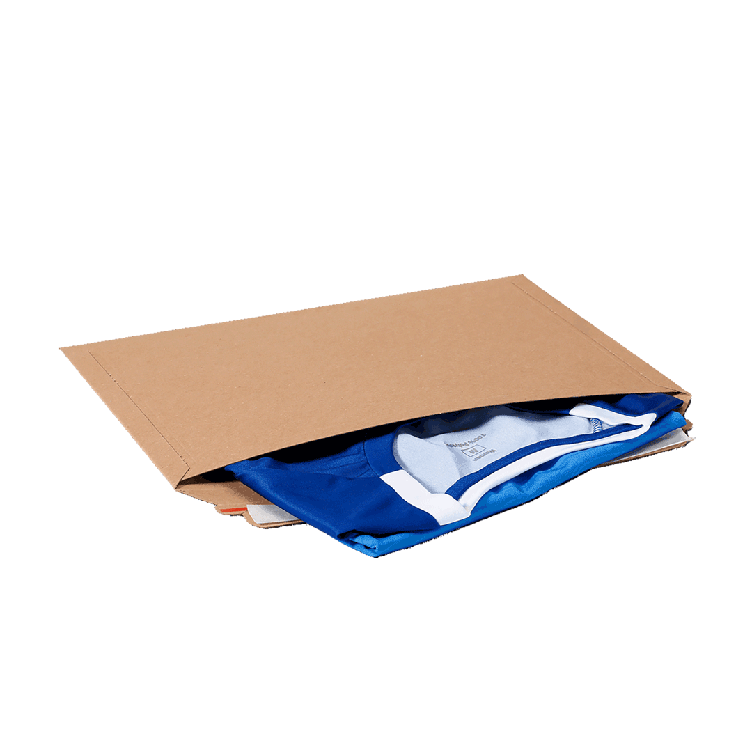 Versandtasche aus Vollpappe