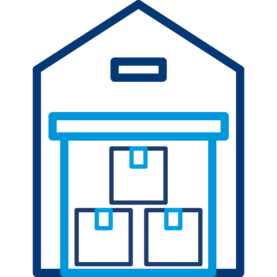 Ausreichend Lagerfläche