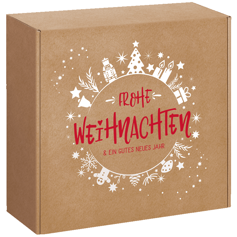 Geschenkbox - Christmas Joy - groß