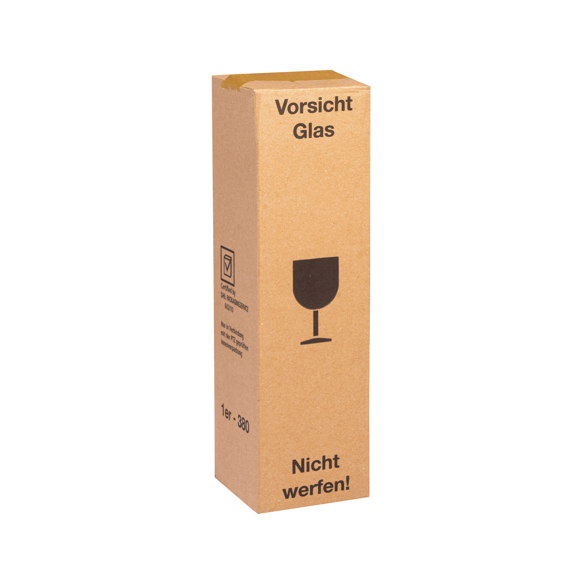 Versandkarton für den Präsentkarton Champagner  - 1 x 0,75 l