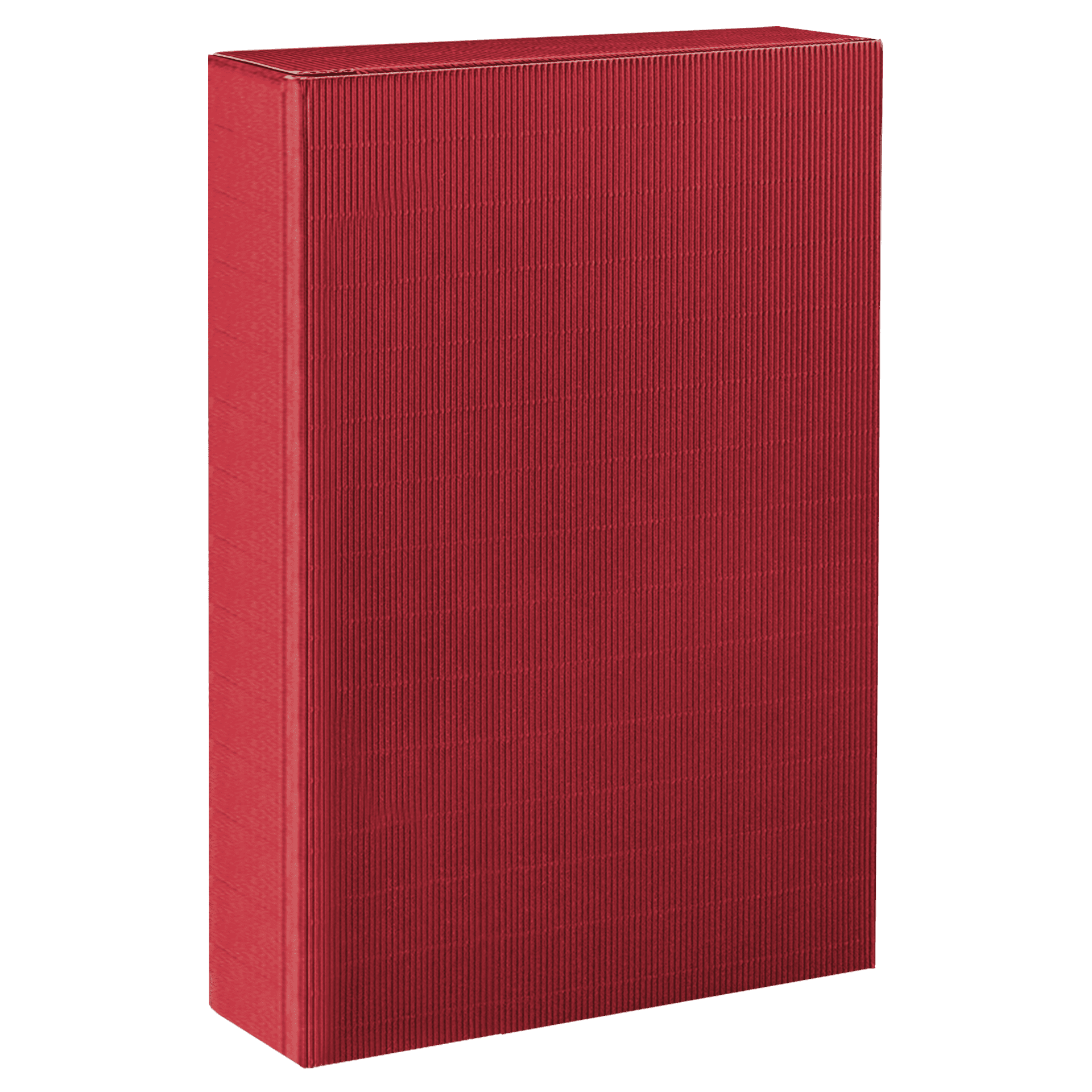 Faltschachtel - Offene Welle - Bordeaux - 3 x 0,75 l