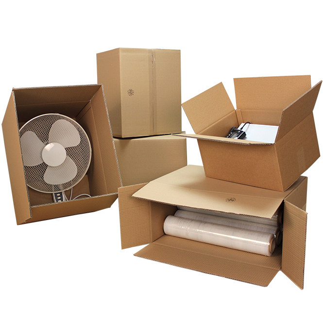 Faltkartons ab 300 mm Länge 2-wellig