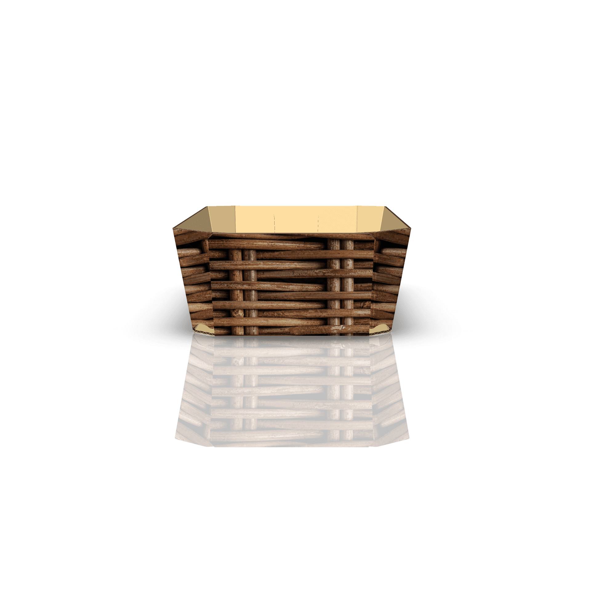 Schale für Suppengemüse Flechtkorb