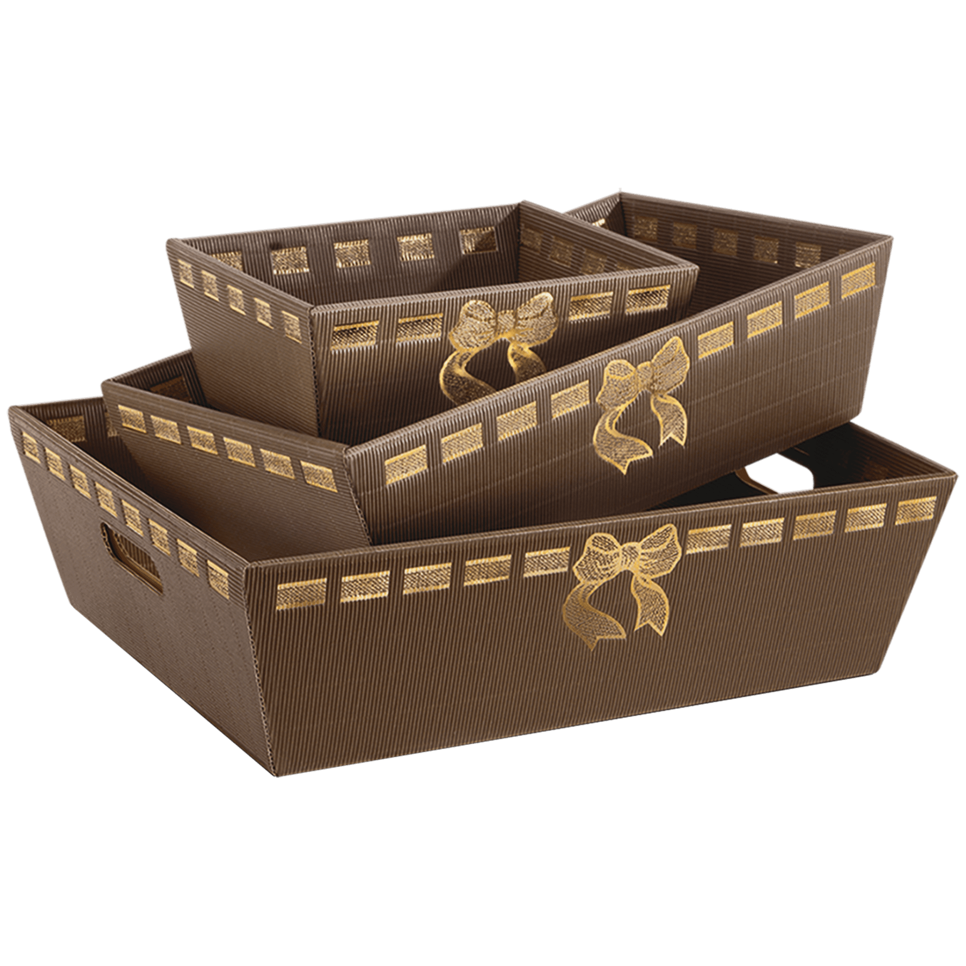 Präsentkorb viereckig - Exquisit - groß