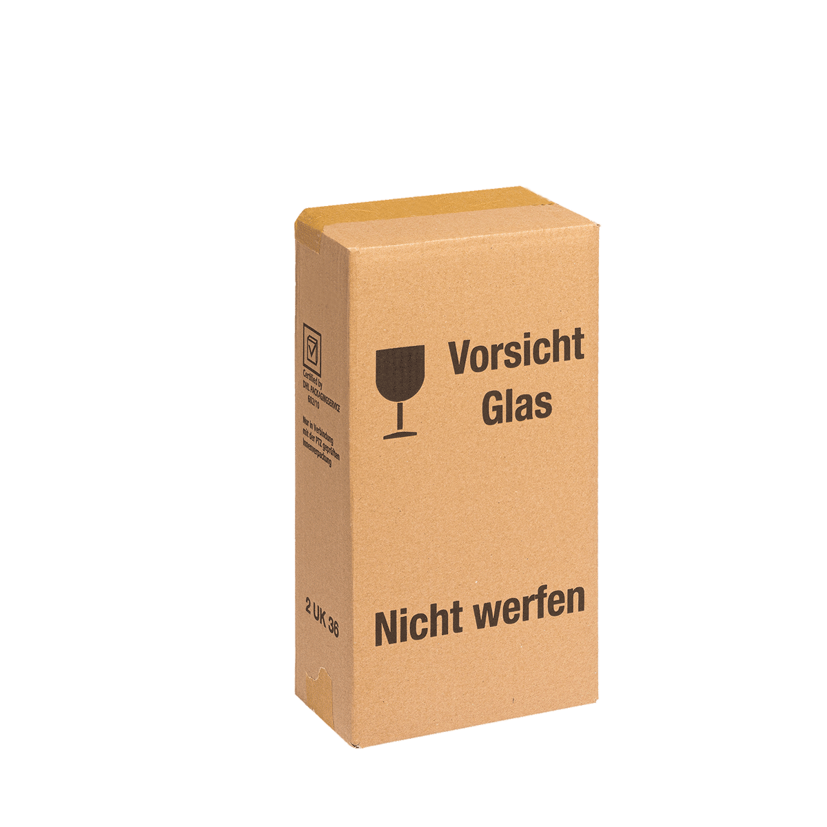 Versandkarton für den Präsentkarton - 2 x 0,75 l