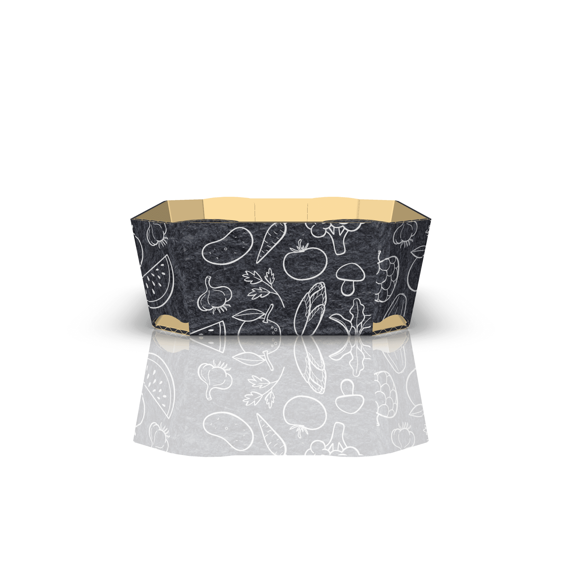 Beerenschale  klein 125g in anthrazit