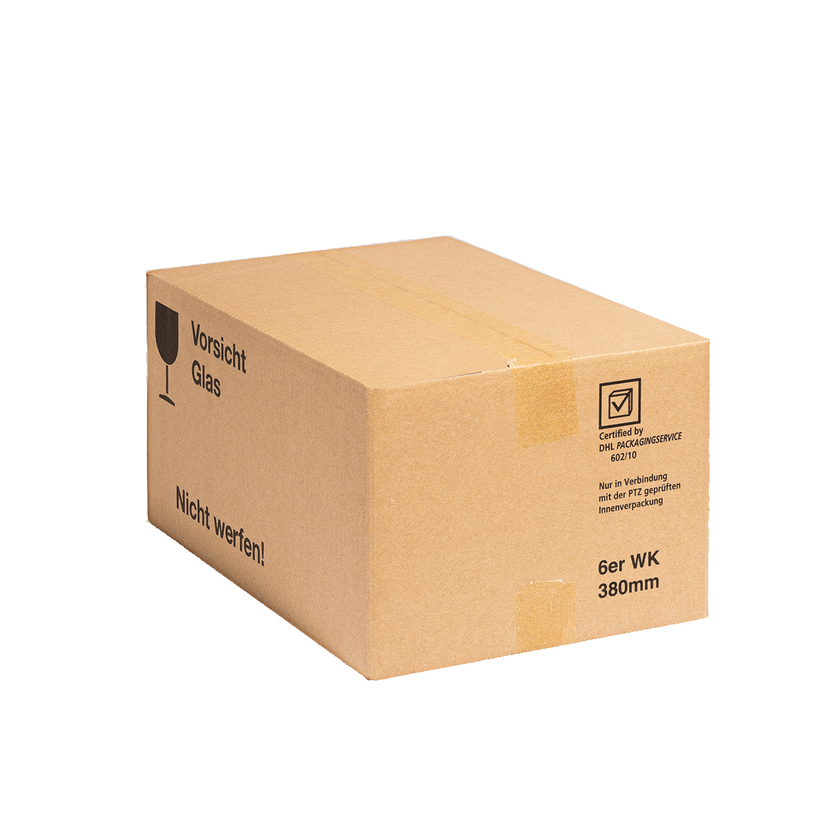 Versandkarton für den Präsentkarton - 6 x 0,75 l