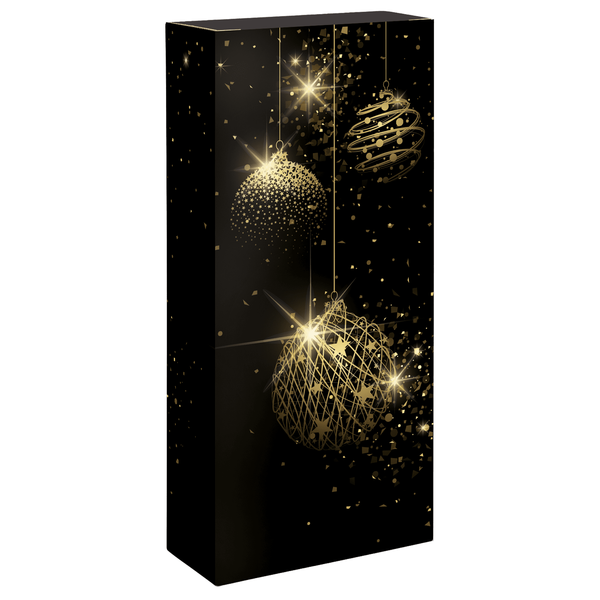 Faltschachtel - Christmas Deluxe - 2 x 0,75 l