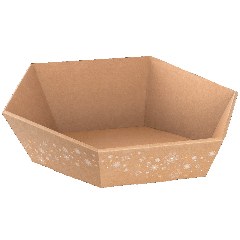 Präsentkorb gross mit dem Motiv Winterte