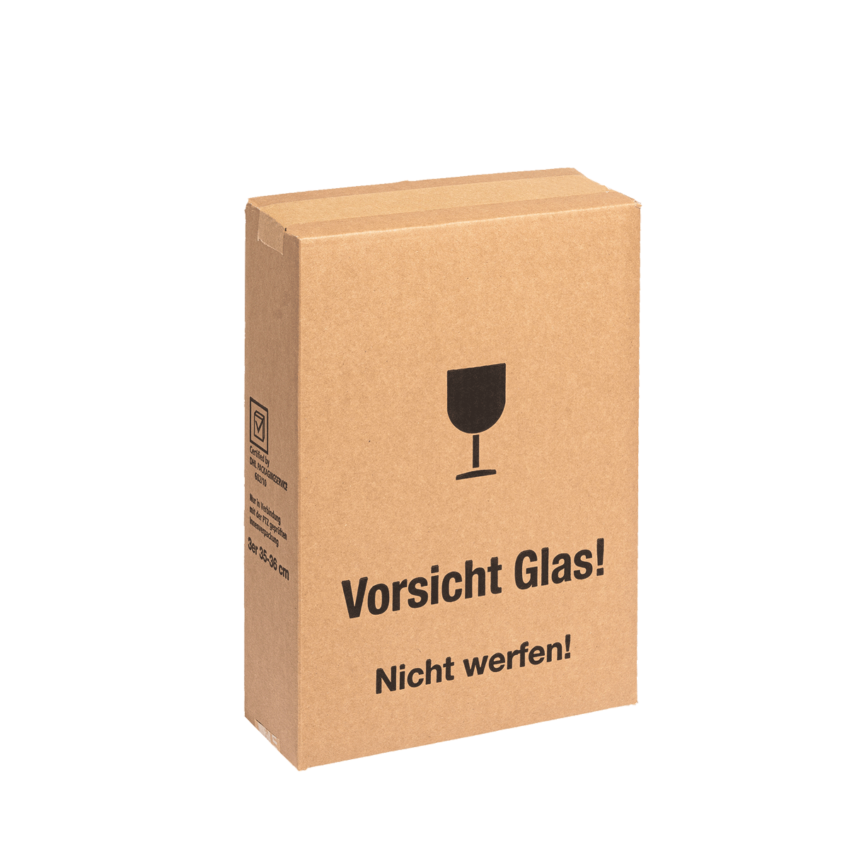 Versandkarton für den Präsentkarton - 3 x 0,75 l
