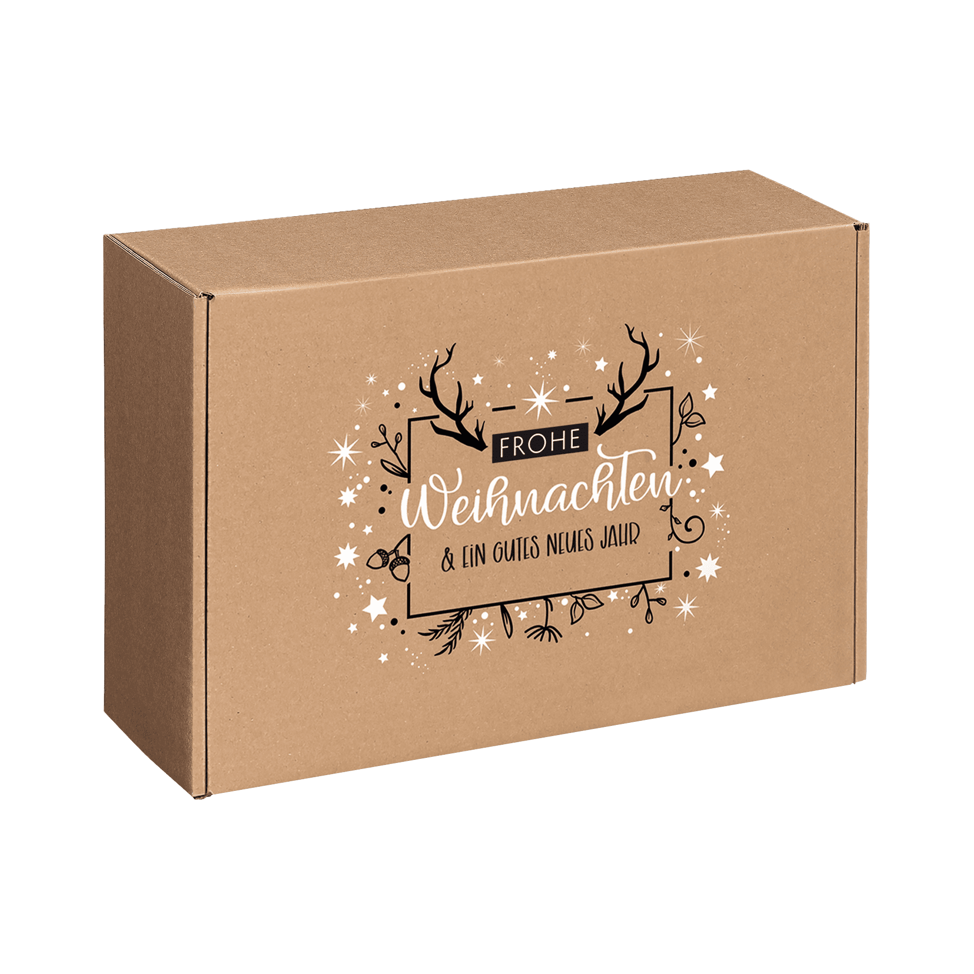 Delikatessenkarton - Frohe Weihnachten - klein