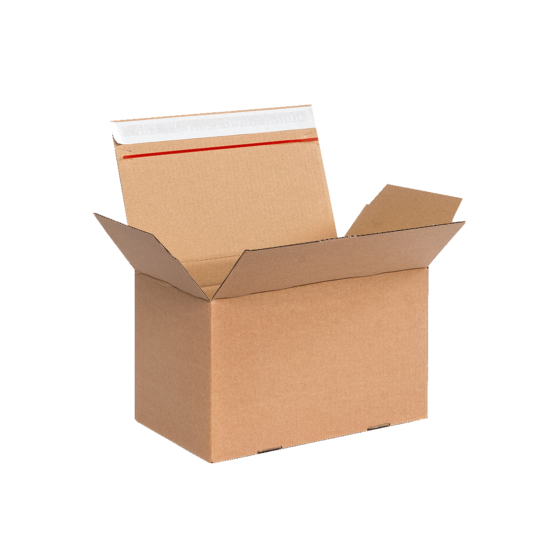 Blitzkarton braun 285x190x180mm Produkt ohne Inhalt