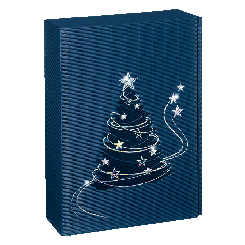 Präsentkarton - Lichterglanz Saphir - 3 x 0,75 l
