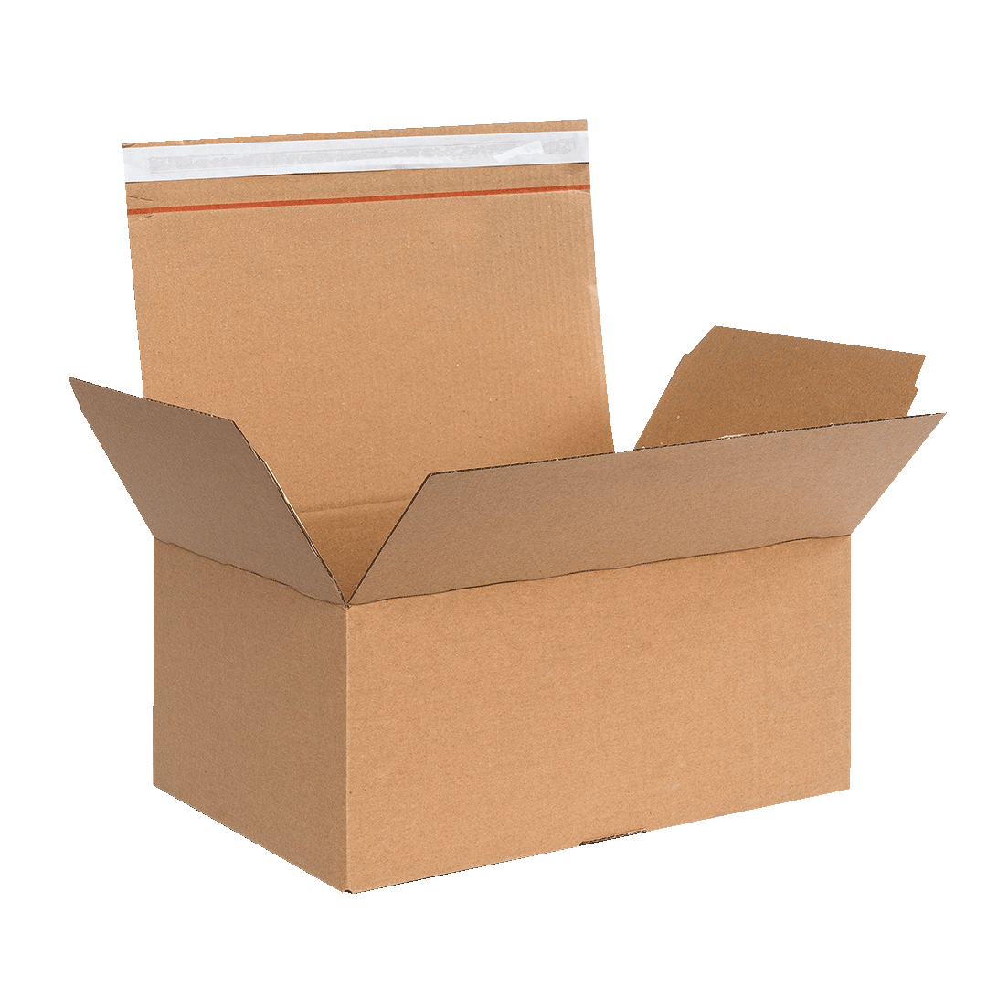 Blitzkarton braun 380x280x175mm Produkt ohne Inhalt