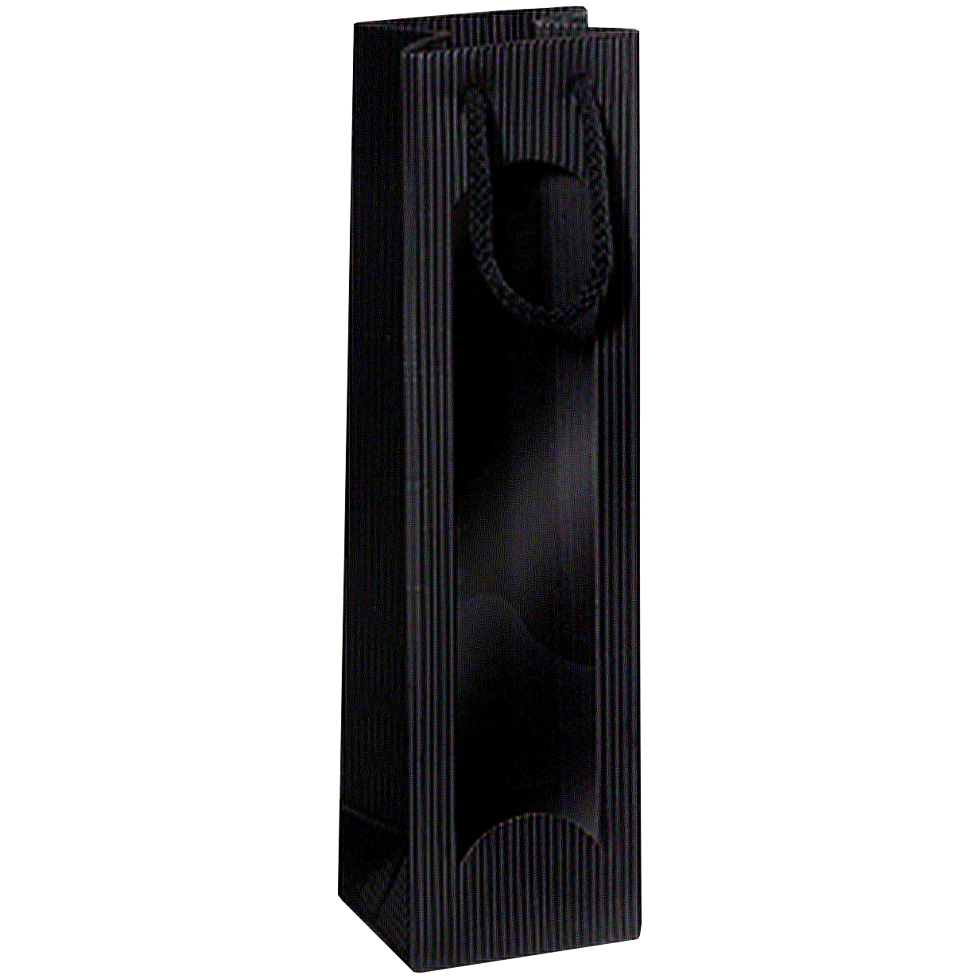 Geschenktüte - Schwarz - 1 x 0,75 l / 1,0 l