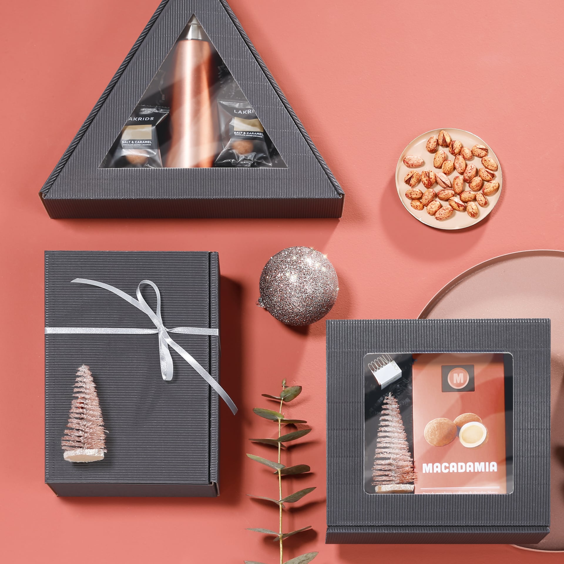 Geschenkbox - Anthrazit - klein