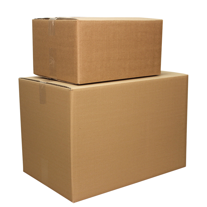 Faltkartons ab 300 mm Länge 2-wellig