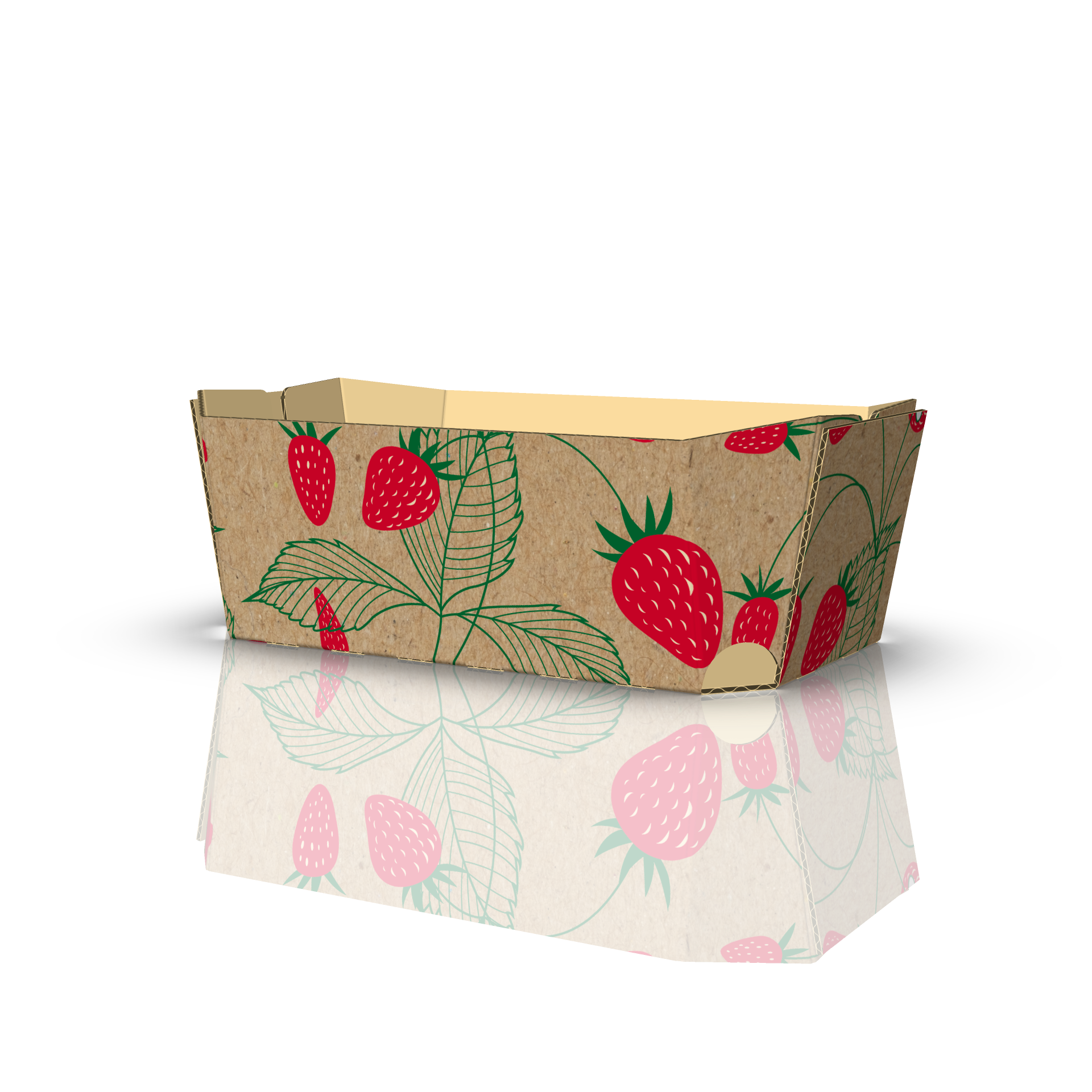 Obstschale Erdbeerzeit 500g