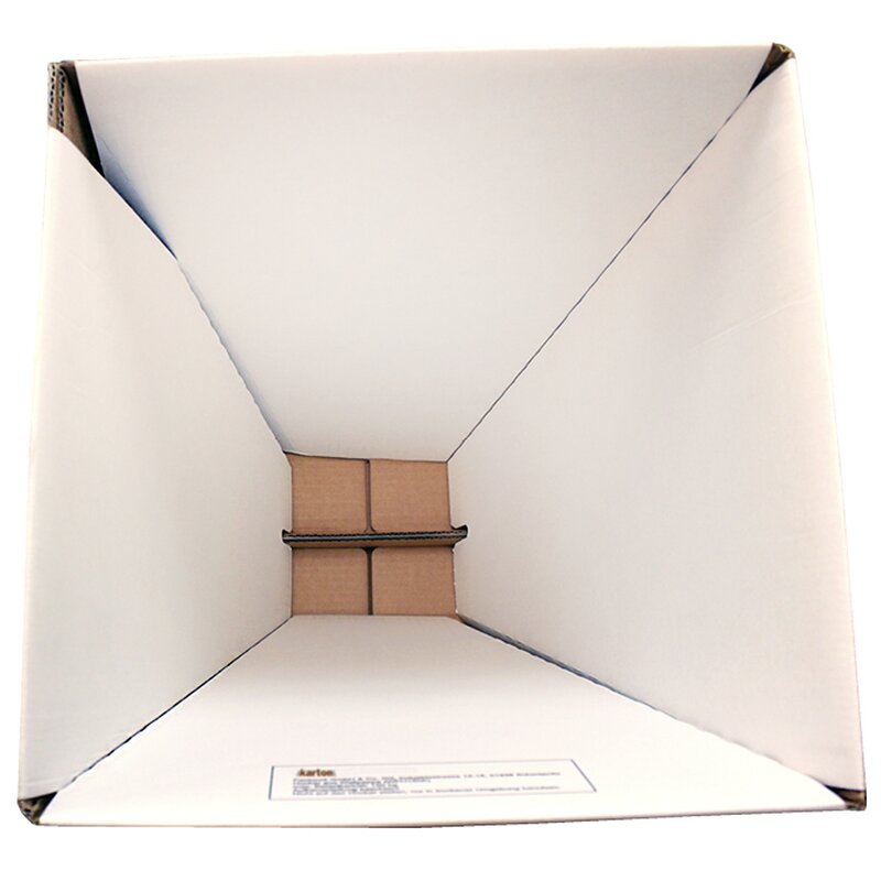 1-teiliger Papphocker 300 x 300 x 420 mm