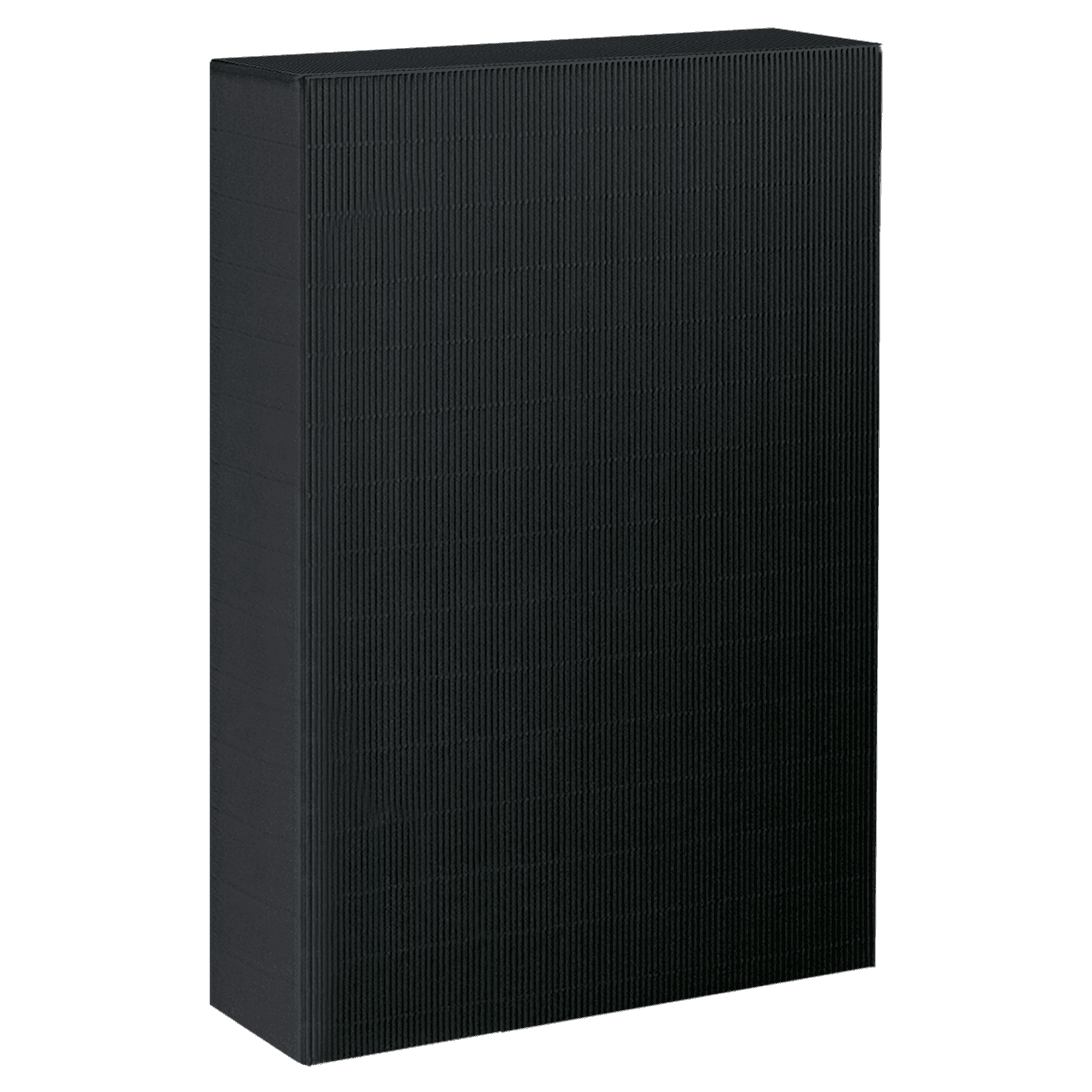 Faltschachtel - Schwarz - 3 x 0,75 l