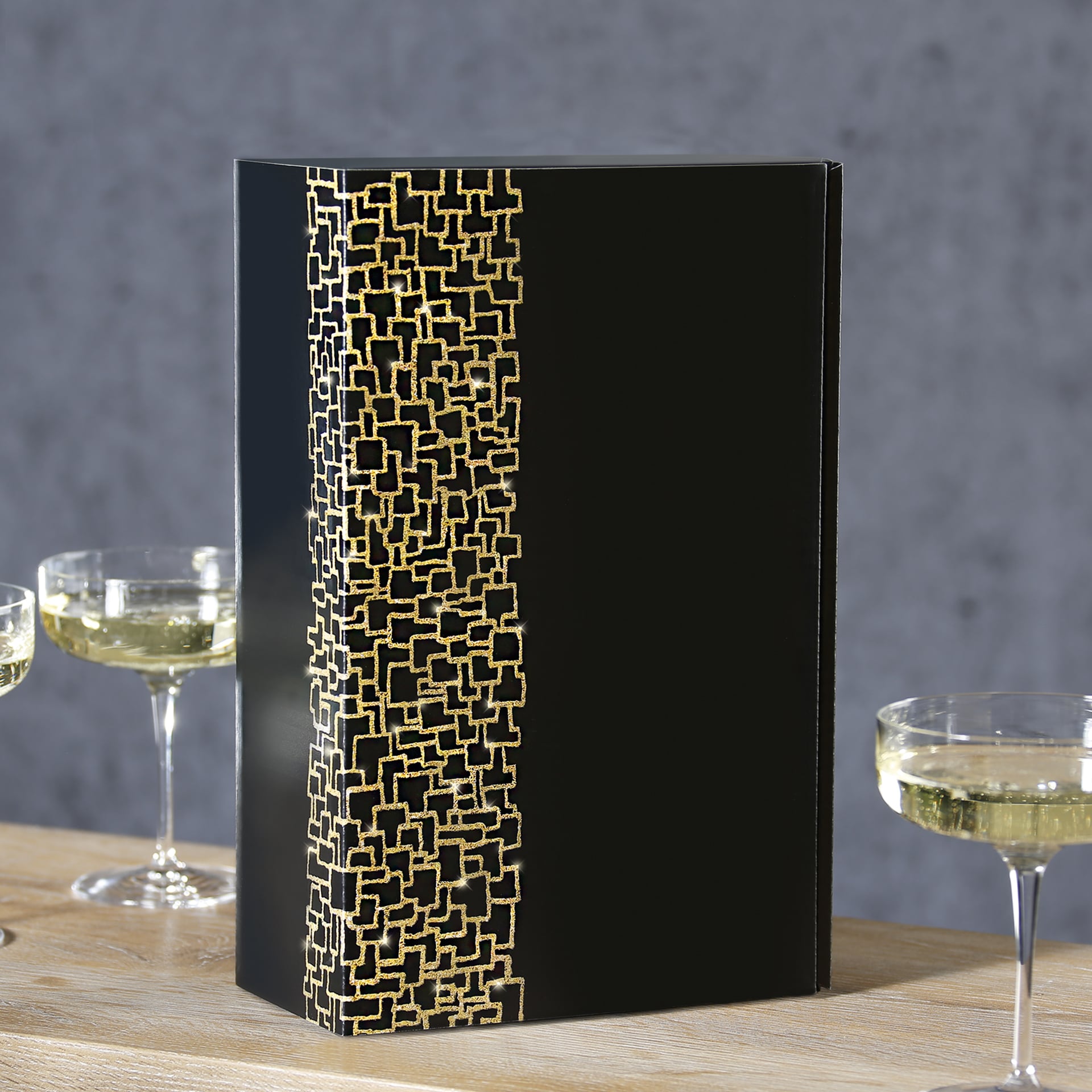 Präsentkarton Champagner - Opus - 2 x 0,75 l