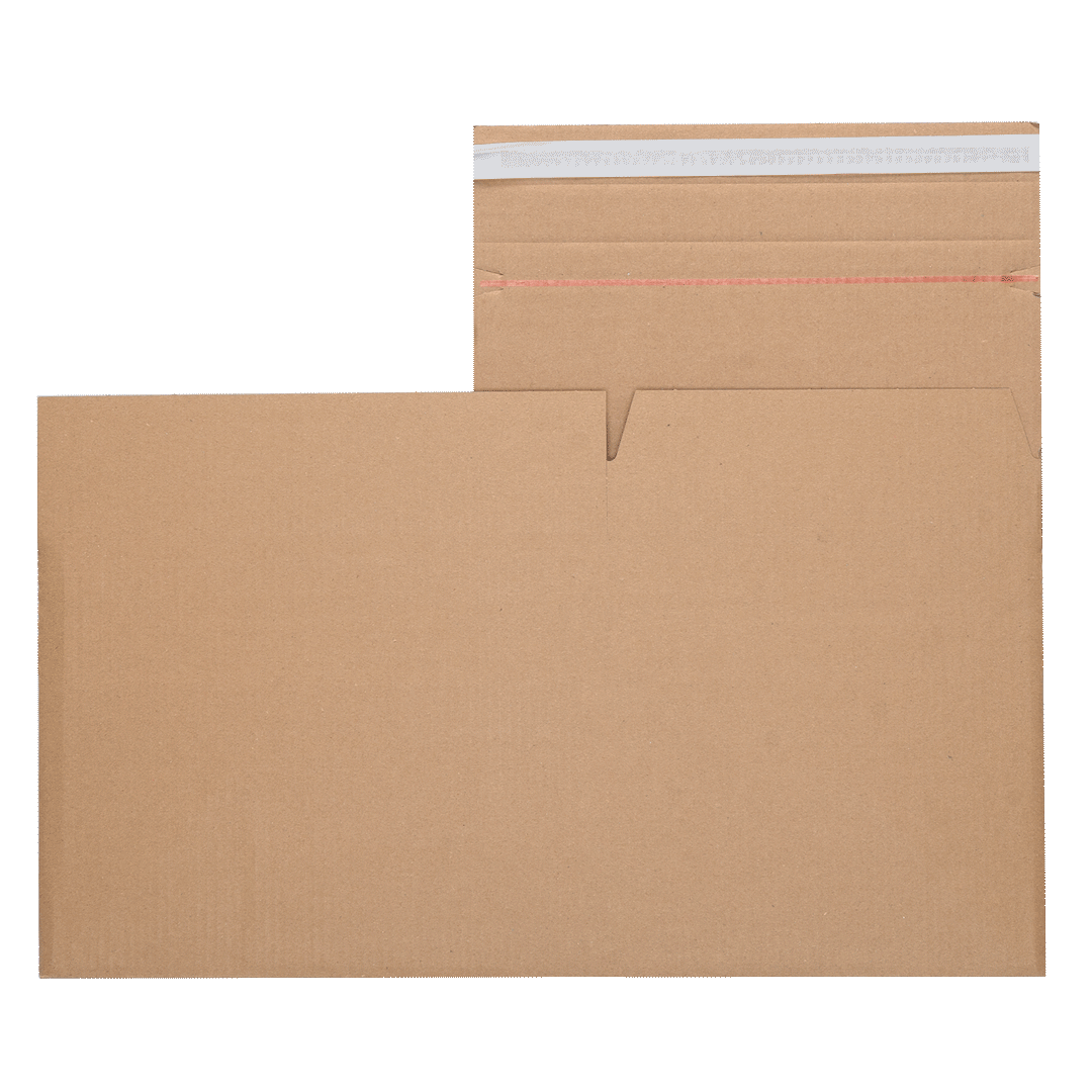 Blitzkarton braun 380x285x285mm flachliegend