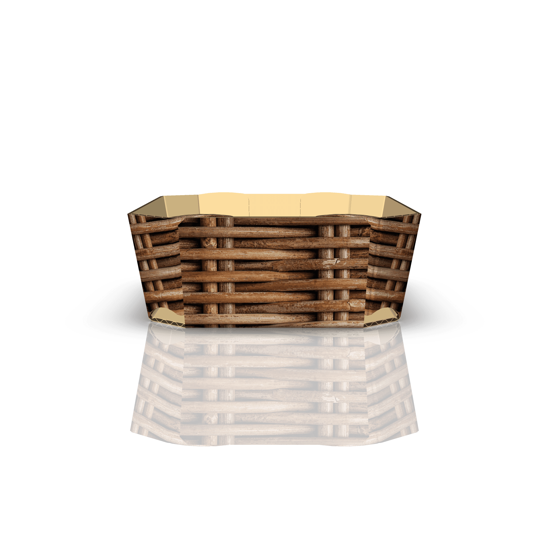 Beerenschale klein 125g Flechtkorb