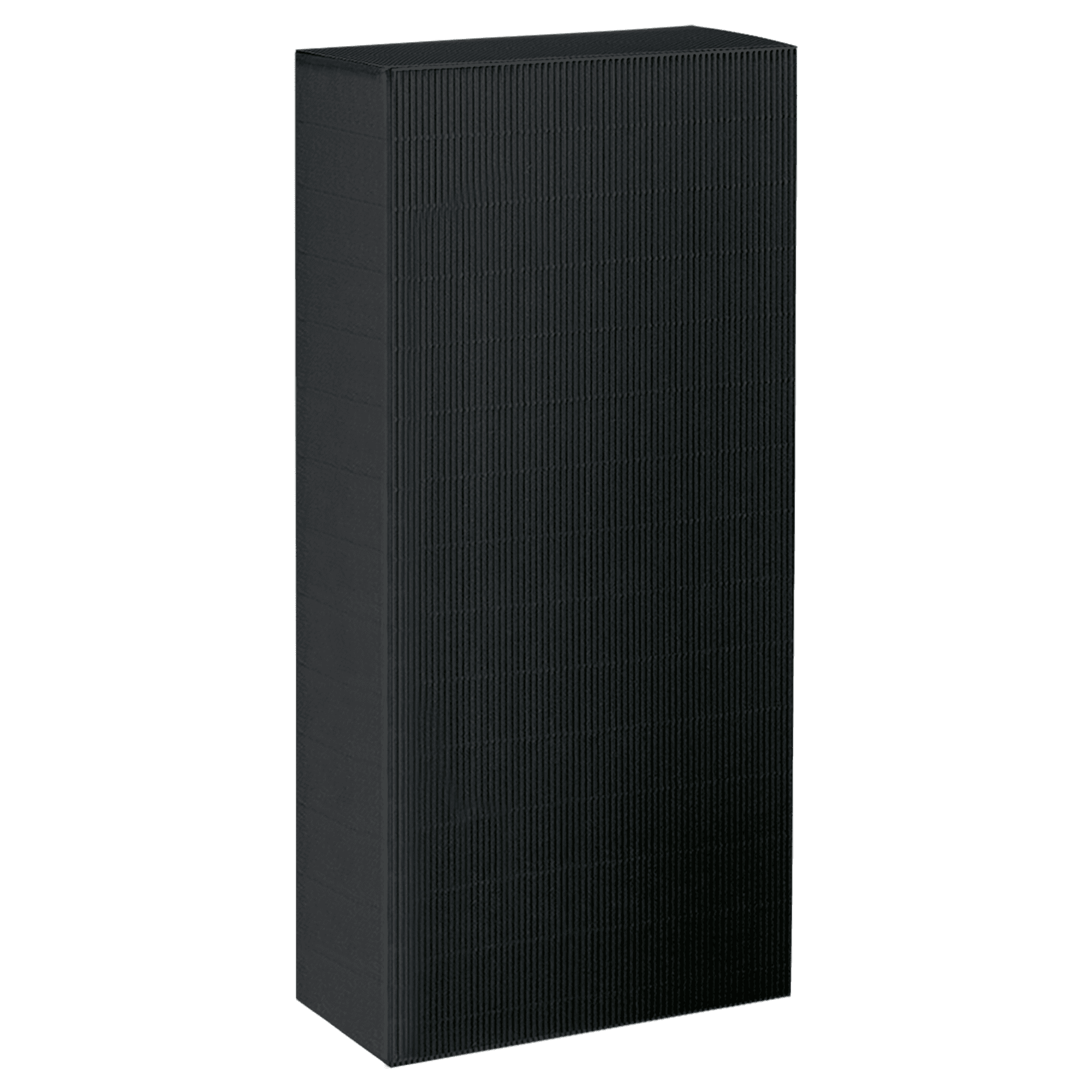 Faltschachtel - Schwarz - 2 x 0,75 l
