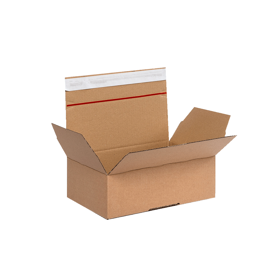 Blitzkarton braun 285x190x95mm Produkt ohne Inhalt