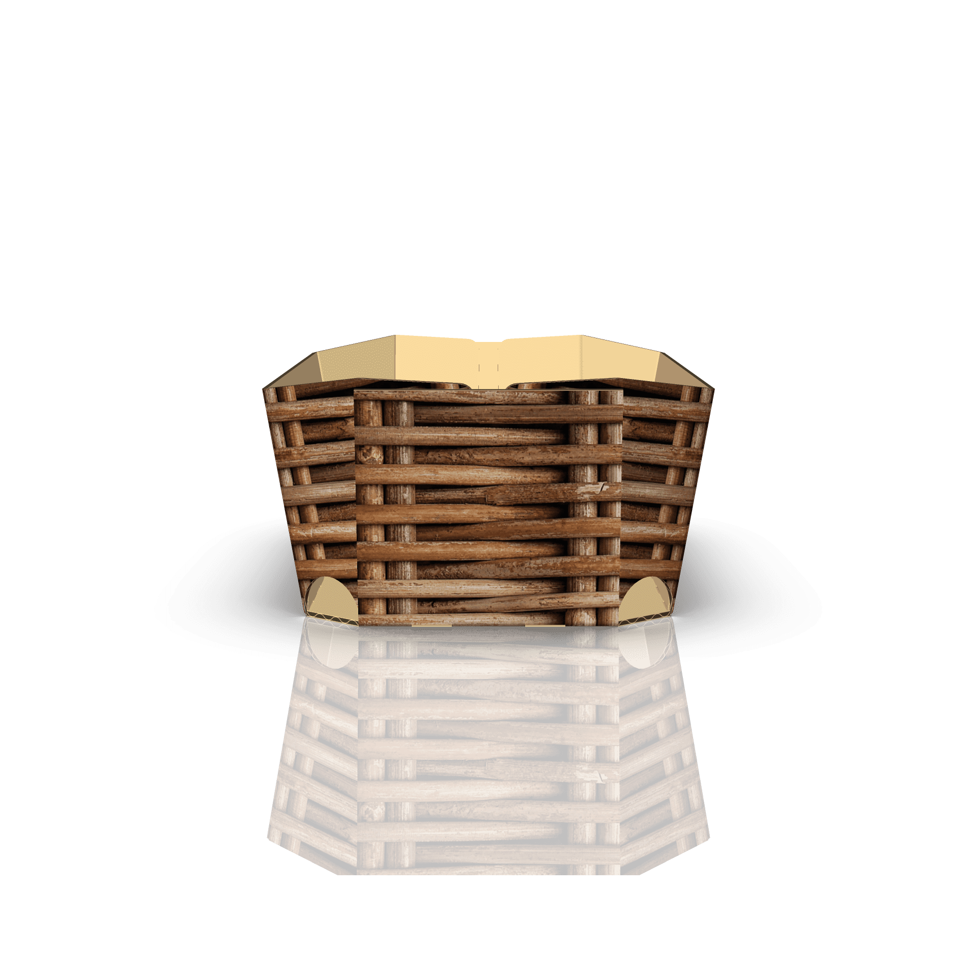 Obstschale Flechtkorb 500g