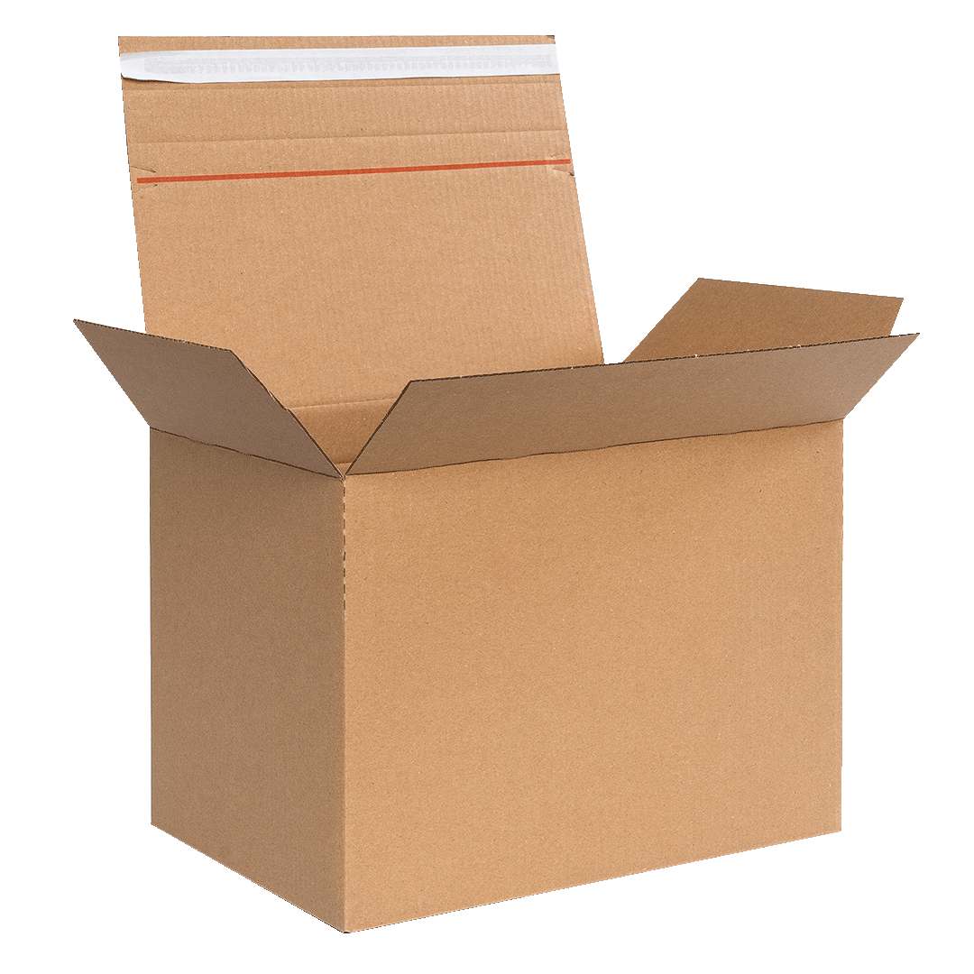 Blitzkarton braun 380x285x285mm Produkt ohne Inhalt
